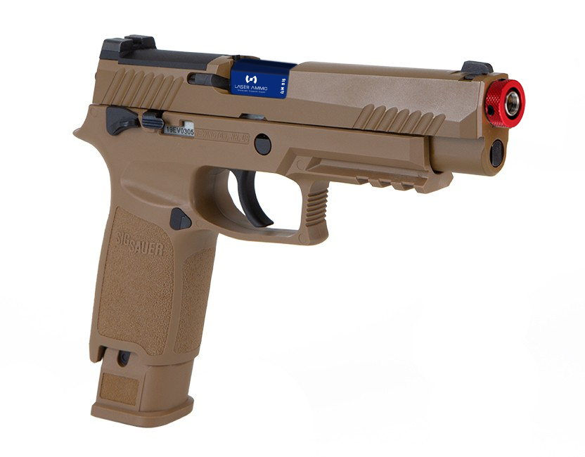 Laser Ammo Recoil Enabled Training Pistol Sig P320 / M17 (Green Gas)