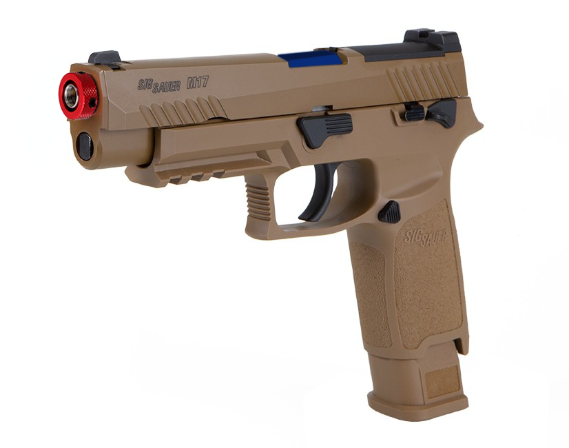 Laser Ammo Recoil Enabled Training Pistol Sig P320 / M17 (Green Gas)