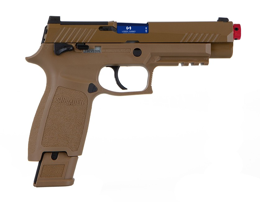 Laser Ammo Recoil Enabled Training Pistol Sig P320 / M17 (Green Gas)